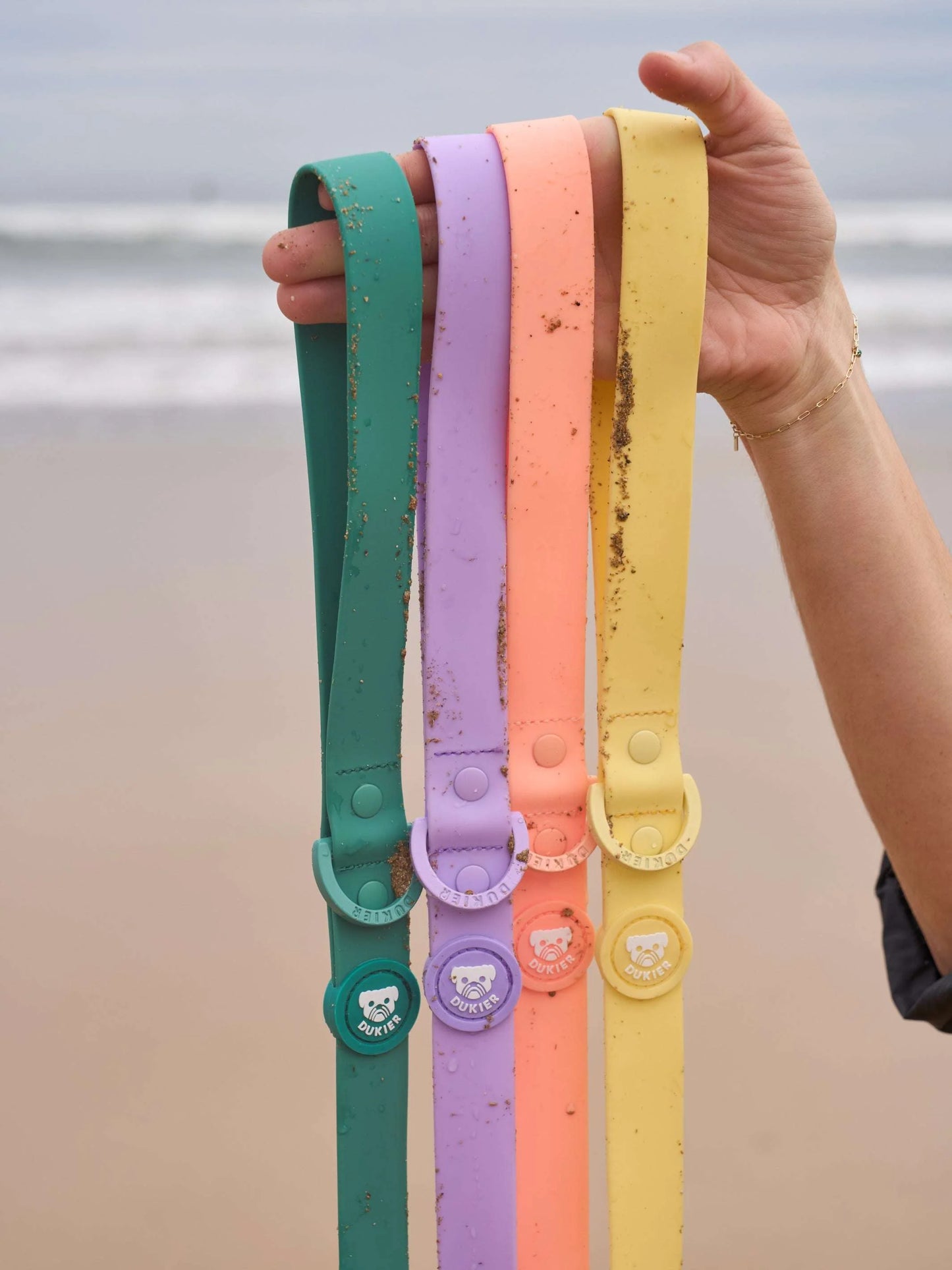 Waterproof Leine Green